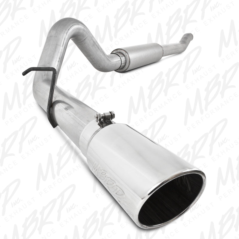 MBRP 2003-2007 Ford F-250/350 6.0L EC/CC Turbo Back Single Side (Stock Cat) - S6206AL