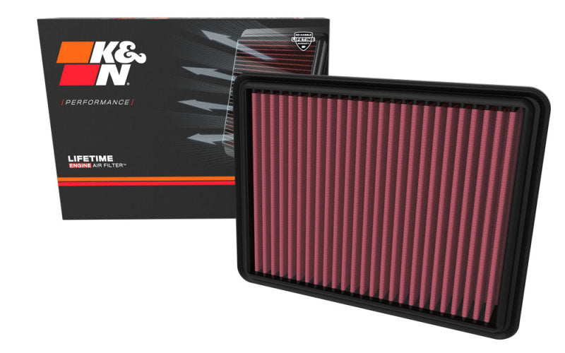 K&N 22-23 Toyota Land Cruiser V6 3.3L DSL Replacement Air Filter - 33-3177