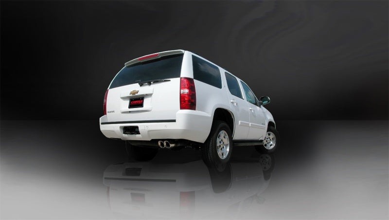 Corsa 09-11 Chevrolet Tahoe 5.3L V8 Polished Sport Cat-Back Exhaust - 14912