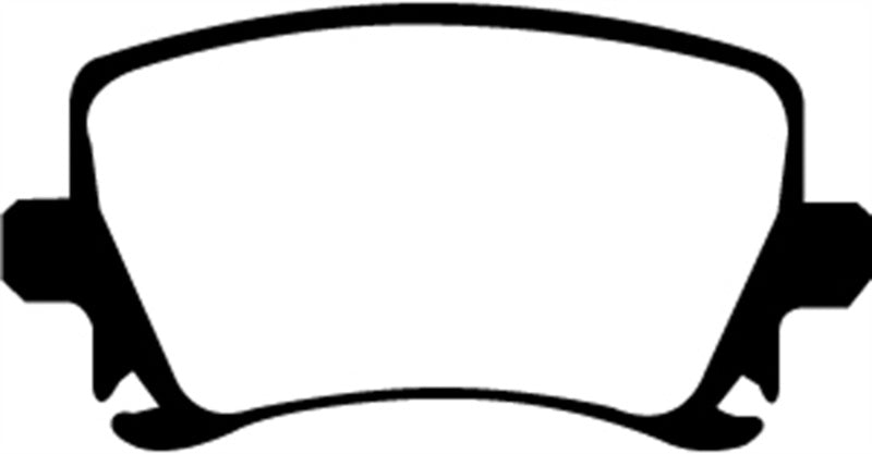 EBC 06-13 Audi A3 2.0 Turbo (Girling rear caliper) Yellowstuff Rear Brake Pads - DP41518R