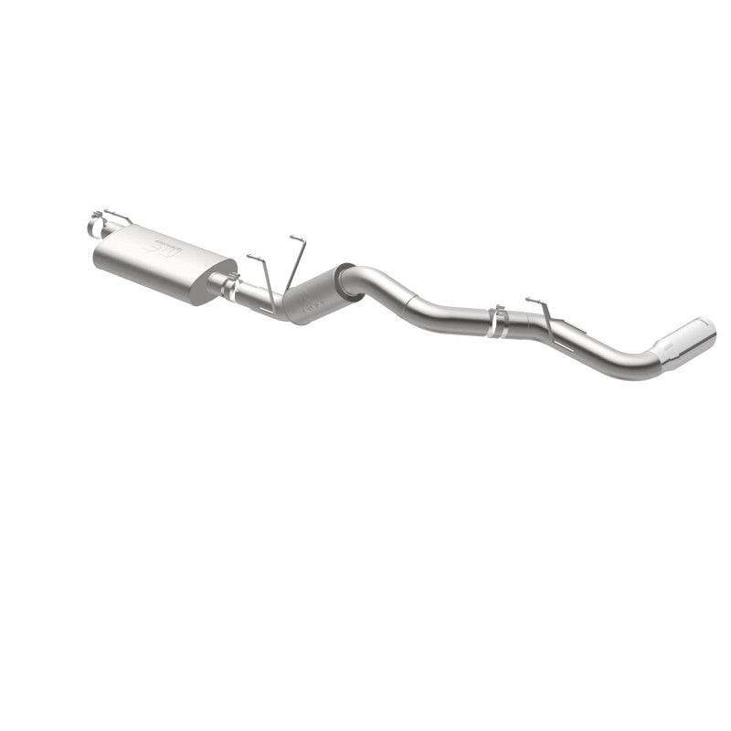 MagnaFlow Cat-Back, SS, 4in, Single Pass Side Rear Exit 5in Tip 14-15 Ram 2500 6.4L V8 CC LB/MC SB - 19200