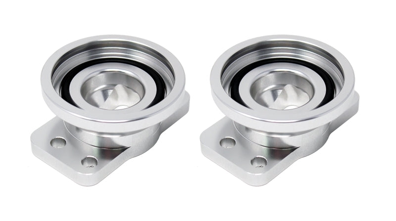 Torque Solution Dual HKS Blow Off Valve Adapter 2018+ Kia Stinger 3.3T - TS-BOV-489-3.3T