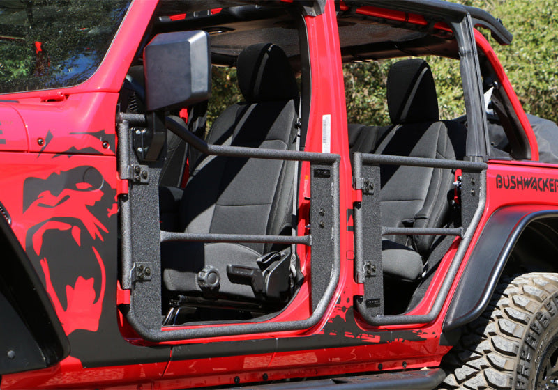 Rampage 2018-2019 Jeep Wrangler(JL) Unlimited Sport 4-Door Trail Doors - 4Dr - Black - 7685