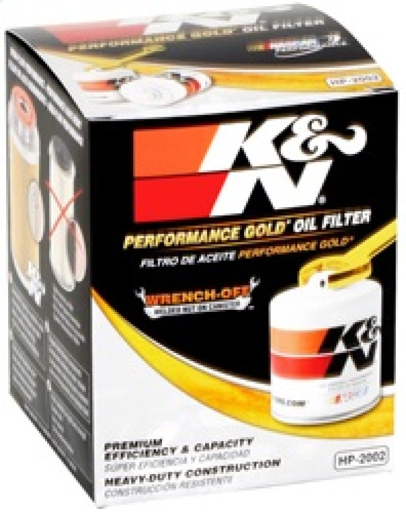 K&amp;N Oil Filter OIL FILTER; AUTOMOTIVE - HP-2002