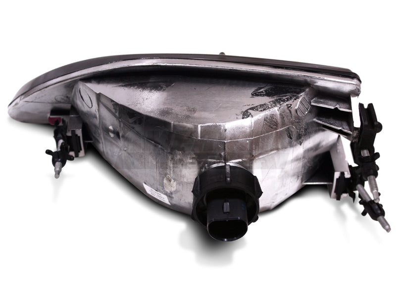Raxiom 94-98 Mustang Axial Series Cobra Style Headlights- Black Housing (Clear Lens) - 49050