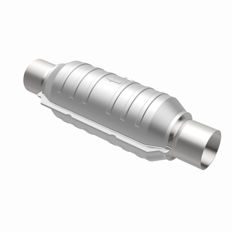 MagnaFlow Conv Univ 2.5in Inlet/Outlet Center/Center Round 11in Body L x 5.125in W x 15in Overall L - 51356