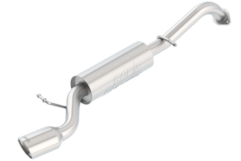 Borla 14-17 Toyota Corolla S 1.8L AT/MT FWD 4Dr S-Type Single Oval Rolled Angle-Cut Rear Sec Exhaust - 11897