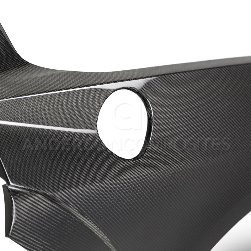 Anderson Composites 20-21 Chevrolet Corvette C8 Stingray Carbon Fiber Rear Fender - AC-RF20CHC8