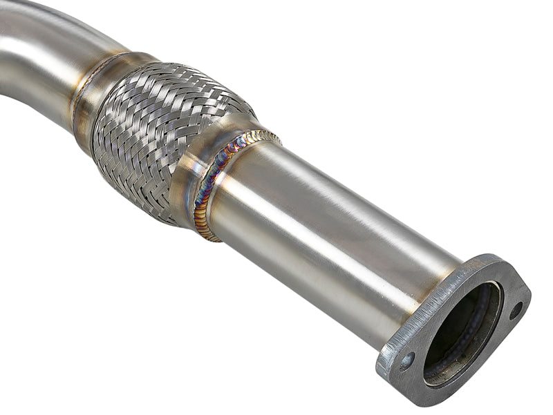 aFe Takeda 2.5in to 3in 304 SS Y-Pipe Exhaust System 16-18 Infiniti Q50/Q60 V6-3.0L (tt) - 49-36131