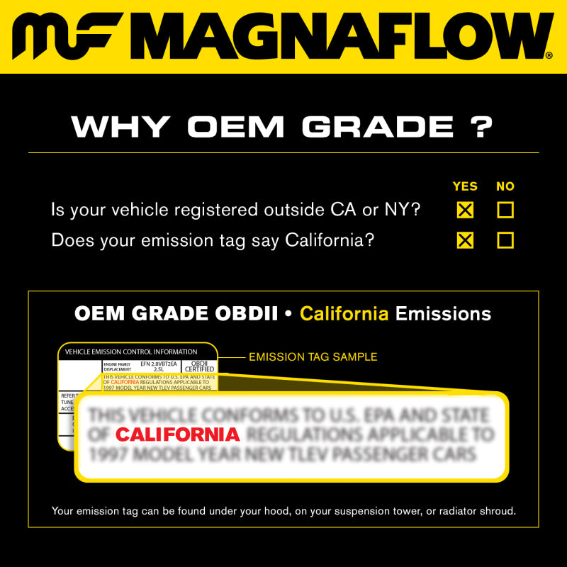 MagnaFlow Conv DF 05 Honda Accord 2.4L OEM - 49260