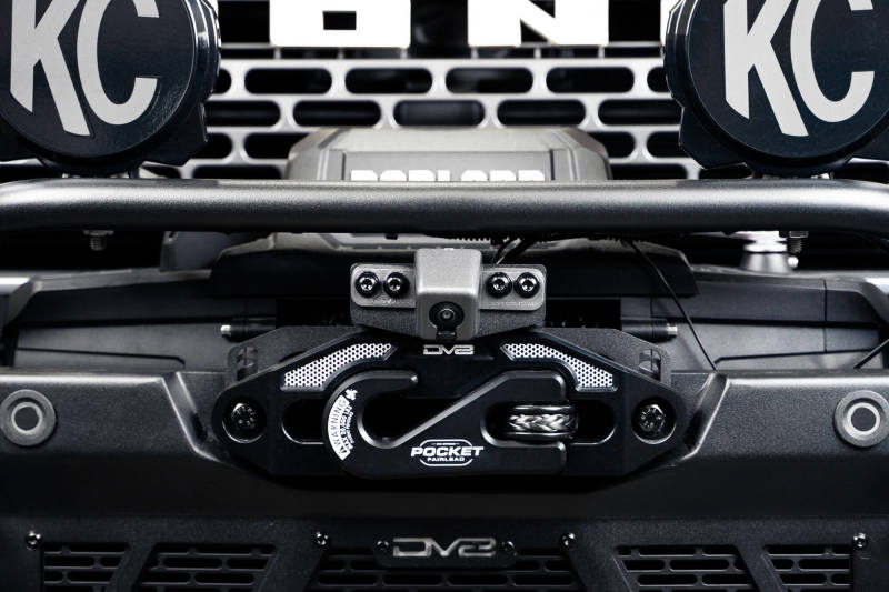 DV8 Offroad 21-23 Ford Bronco Front Camera Relocation Bracket - ABBR-03