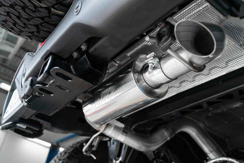 MBRP 2021+ Ford Bronco 2.3L/2.7L EcoBoost 2/4DR T304 Stainless Steel High Clearance Cat-back Exhaust - S5237304