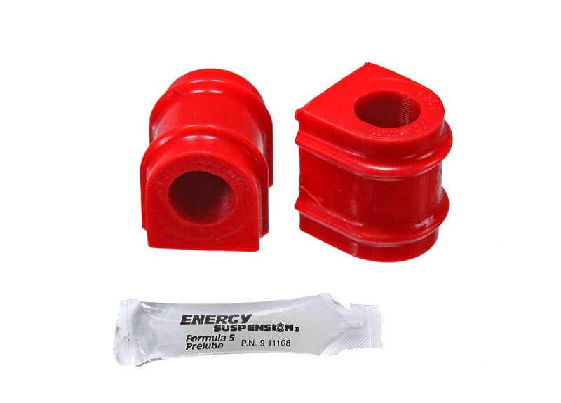 Energy Suspension 10 Chevy Camaro Red 29.5mm Front Sway Bar Bushing Set - 3.5218R for 2010-2014 Chevrolet Camaro - angle view