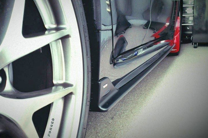Clearance - Rally Armor 15-21 Subaru WRX/STI (Sedan ONLY) Black UR Mud Flap w/ Blue Logo -RALMF32-UR-BLK/BL