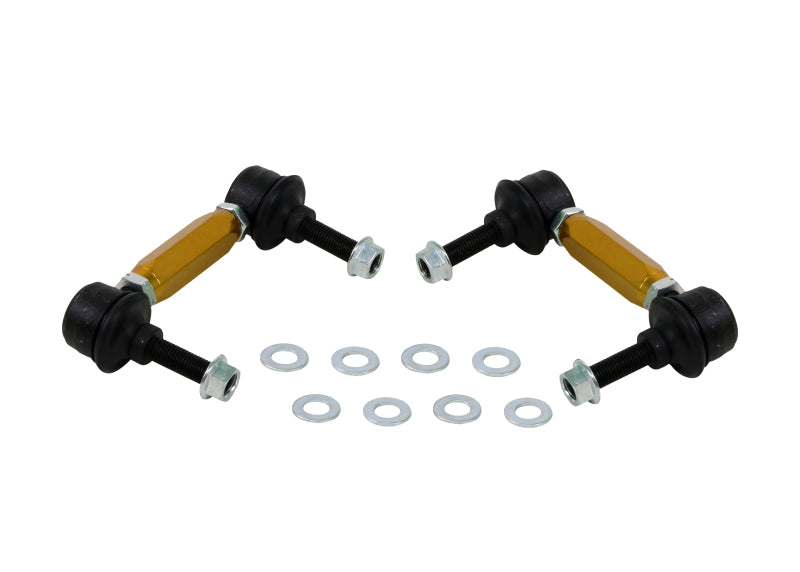 Whiteline 03-06 Nissan 350z Z33 Rear Swaybar link kit-Adjustable Ball End Links - KLC141