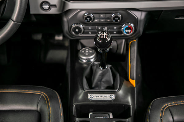 B&M Precision Manual SportShifter - Ford Bronco for 2021-2026 Ford Bronco - front view