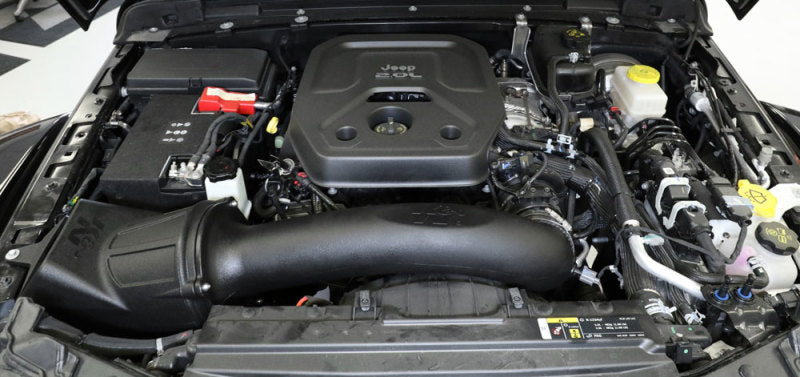K&amp;N 18-20 Jeep Wrangler JL 2.0L Aircharger Performance Intake - 63-1580
