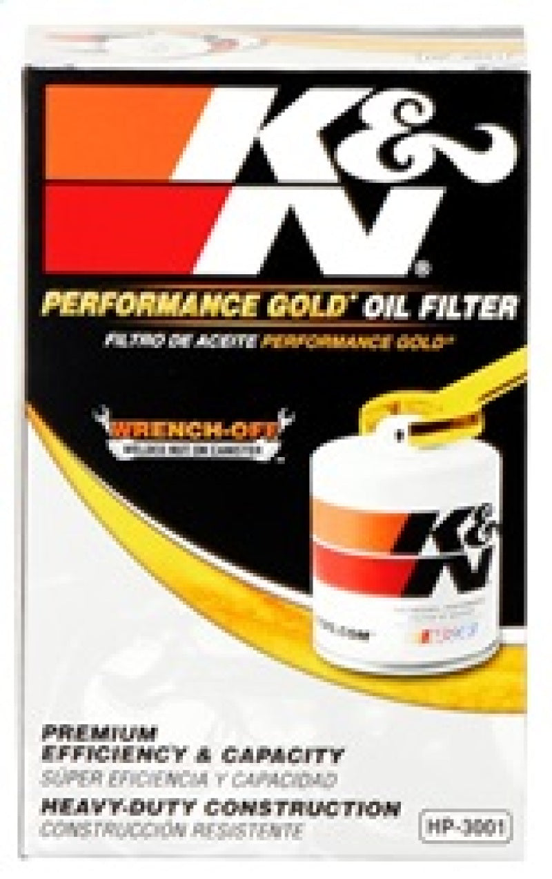 K&amp;N Oil Filter OIL FILTER; AUTOMOTIVE - HP-3001