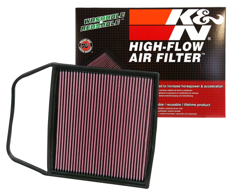 K&N 06-09 BMW 135/335/535 Drop In Air Filter - 33-2367