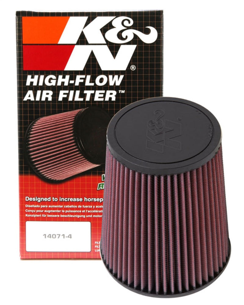 K&amp;N 6 inch OD-Base 4 1/2 inch OD-Top 7 Inch H Round Tapered Universal Air Filter - RF-1015