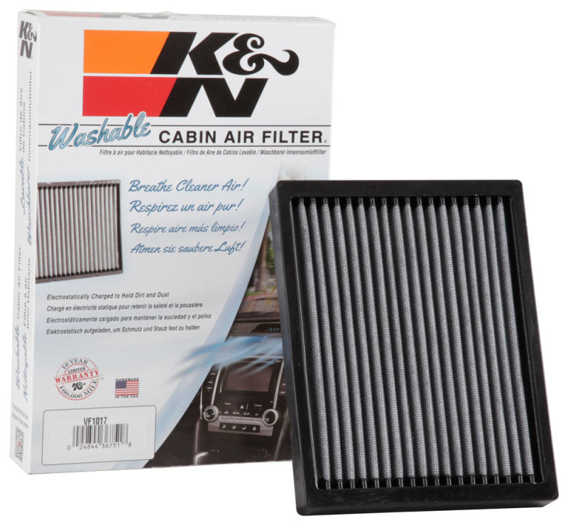 K&N 14-18 Kia Soul 1.6L/2.0L L4 Fuel Injection Cabin Air Filter - VF1017