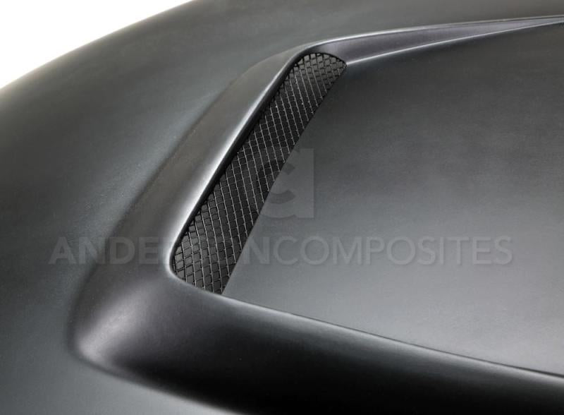 Anderson Composites 15-16 Ford Mustang (Excl. GT350/GT350R) Type-GR Fiberglass Hood - AC-HD15FDMU-GR-GF