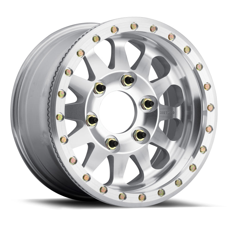 Method MR101 Beadlock 17x9 -12mm Offset 6x5.5 108mm CB Raw Machined w/BH-H24125 Wheel - MR10179060312B