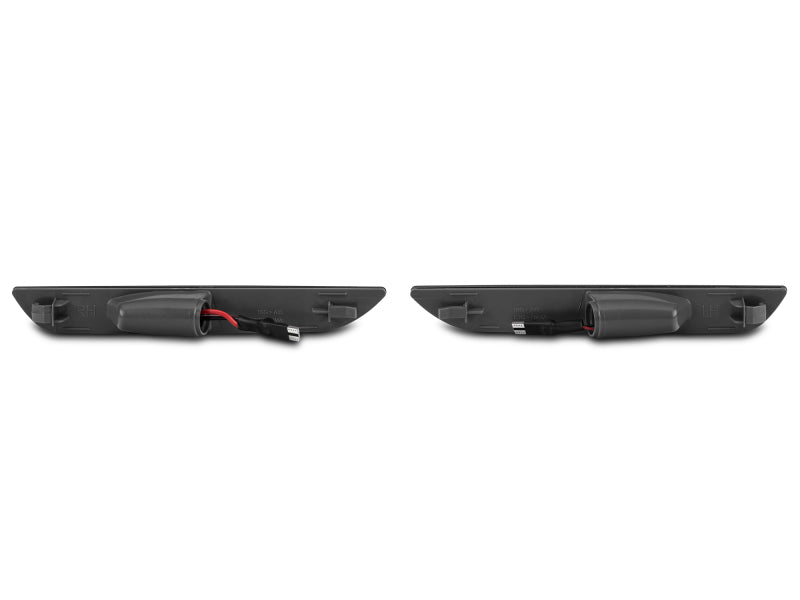 Raxiom 15-22 Ford Mustang Axial Series LED Side Marker Lights Rear (Smoked) - 390265