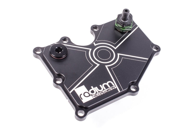 Radium Engineering 13-Up Focus ST / 16-18 RS / 15-Up Mustang Eco PCV Baffle Plate OEM Configuration