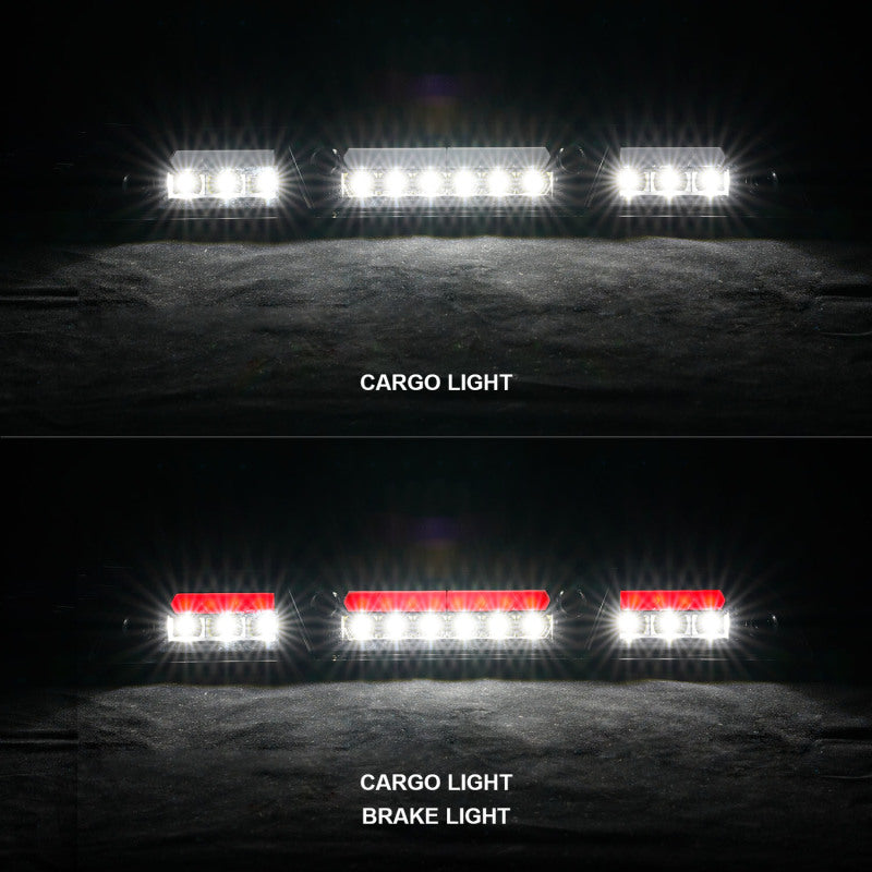 ANZO 15-20 Ford F-250 - F-550 LED Third Brake Light - Black Housing/Clear Lens - 531111