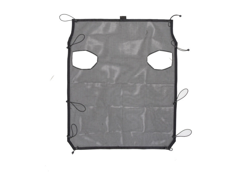 Rampage 2018-2019 Jeep Wrangler(JL) Sport 2-Door Mesh Shade Top - Black - 91817