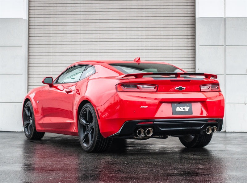 Borla Chevy 16-17 Camaro 6.2L ATAK Catback w/ Dual Tips (NPP) Dual Split Rear Exit - 140688