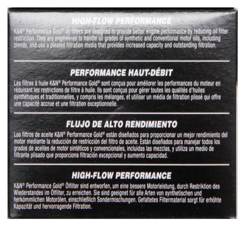 K&amp;N Toyota / Lexus / Scion 1.50in OD x 2.25in H Oil Filter - HP-7021