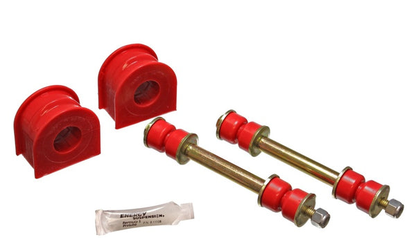 Energy Suspension Ford 29mm Front Sway Bar Bushing Set - Red - 4.5147R for 1997-2003 Ford F 150 - front view