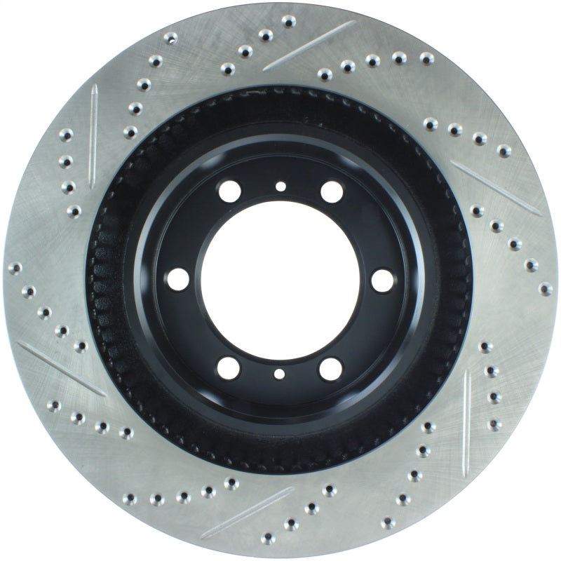 StopTech Slotted &amp; Drilled Sport Brake Rotor - 127.44174L