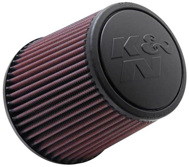 K&amp;N Universal Rubber Filter - Round Tapered 6in Base OD x 3in Flange ID x 6in H - RE-0930