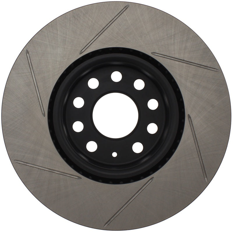 StopTech VW Mk7 Golf GTI non PP Power Slot Slotted Rotor - Front Left - 126.33098SL