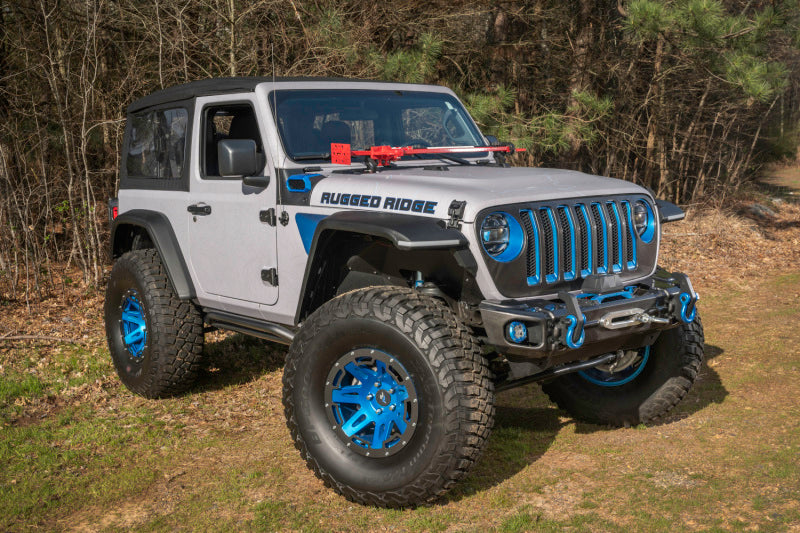 Rugged Ridge Max Terrain Fender Flare Set F &amp; R 18-22 Jeep Wrangler JL - 11640.51