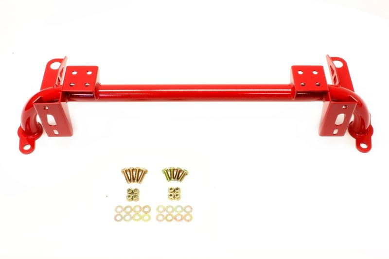 BMR 05-14 S197 Mustang Radiator Support w/ Sway Bar Mount - Red - RS003R