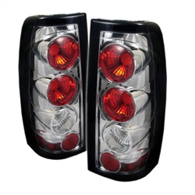 Spyder Chevy Silverado 1500 99-02 Euro Tail Lights G2 Version Chrm ALT-YD-CS99-G2-C - 5002020