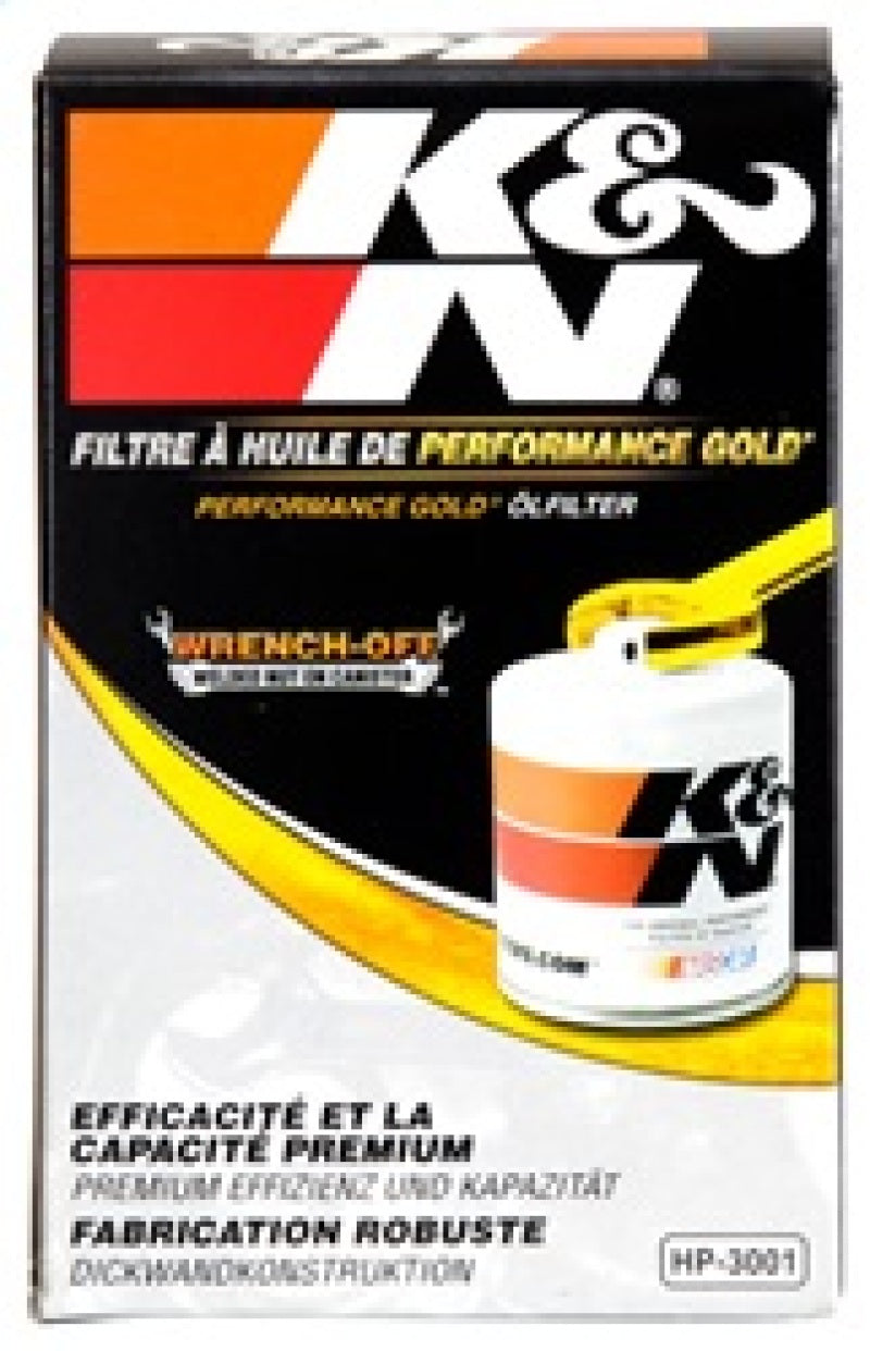 K&amp;N Oil Filter OIL FILTER; AUTOMOTIVE - HP-3001