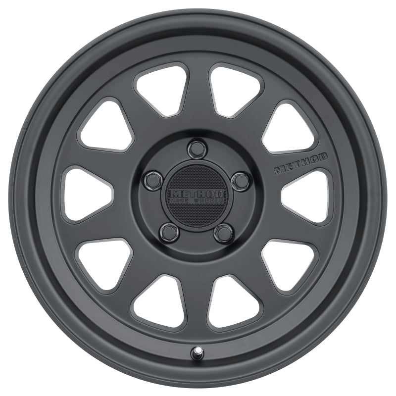 Method MR316 17x8.5 0mm Offset 5x150 110.5mm CB Matte Black Wheel - MR31678558500