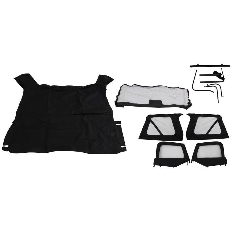 Rampage 1997-2006 Jeep Wrangler(TJ) Complete Top - Black Diamond - 68335