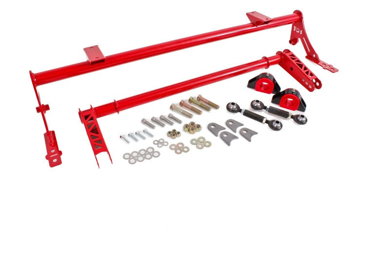 BMR 05-14 S197 Mustang Rear Bolt-On Hollow 35mm Xtreme Anti-Roll Bar Kit (Polyurethane) - Red - XSB005R