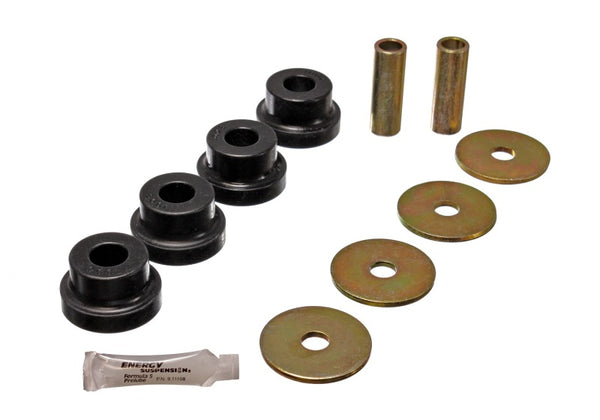Energy Suspension 70-78 Nissan 240Z/260Z/280Z Black Differential Carrier (Mustache Bar) Bushings - 7.1102G for 1970-1973 Niss