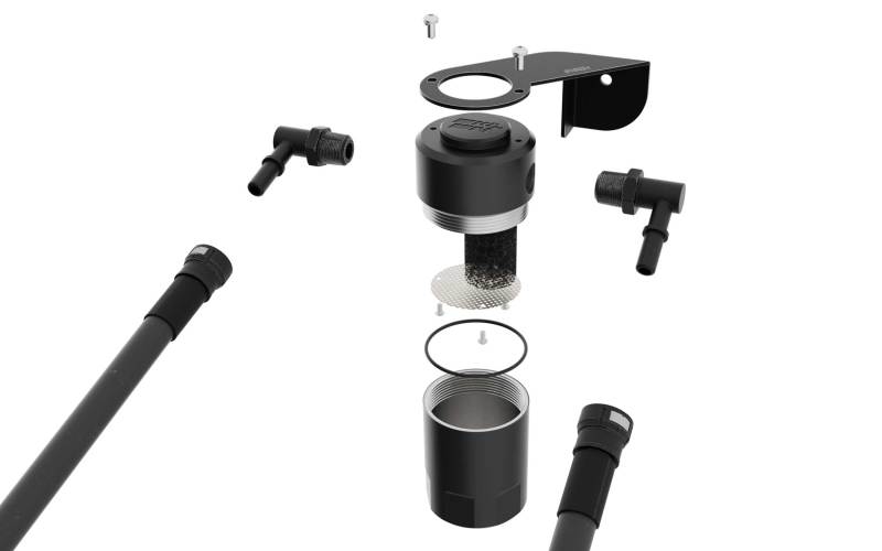 K&amp;N 19-22 Chevy Silverado 1500 5.3/6.2L Catch Can. Oil Separator - 81-0804