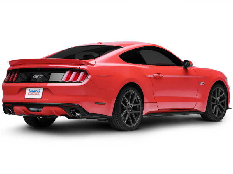 Raxiom 15-22 Ford Mustang Axial Series LED Side Marker Lights Rear (Smoked) - 404231