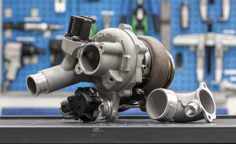 Garrett PowerMax Turbocharger 14-18 VW / Audi 2.0L TSI MK7 Stage 1 Upgrade Kit - 898199-5001W by Garrett - angle view