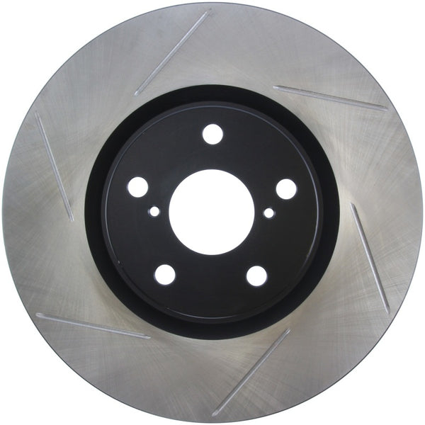 Clearance - StopTech Power Slot 5/93-98 Supra Turbo Front Right SportStop Slotted Rotor - 126.44104SR for 1993-2002 Toyota Su