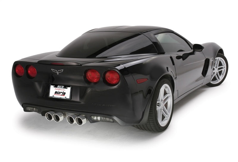 Borla 06-12 Chevrolet Corvette Z06/ZR1 6.2L/7.0L 8cyl Aggressive ATAK Exhaust (rear section only) - 11822
